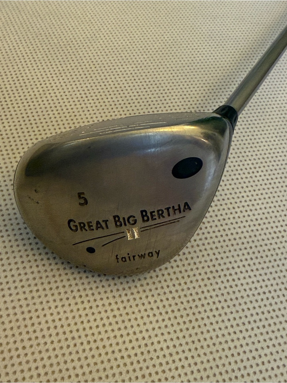 Callaway Great Big Bertha 5 Fairway Wood golf club right handed price is firm
